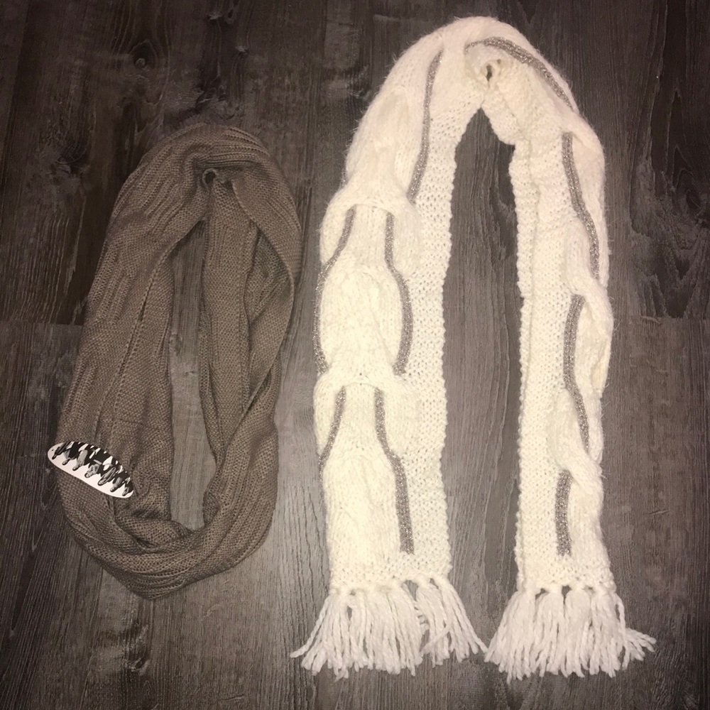 2 Scarves ($18 for both or $10 each)
